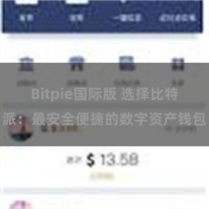 Bitpie国际版 选择比特派：最安全便捷的数字资产钱包