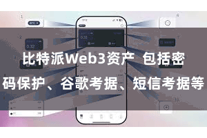 比特派Web3资产  包括密码保护、谷歌考据、短信考据等